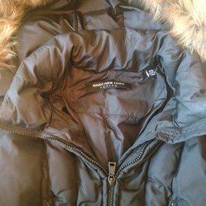 Marc New York Petite Puffer with Hood